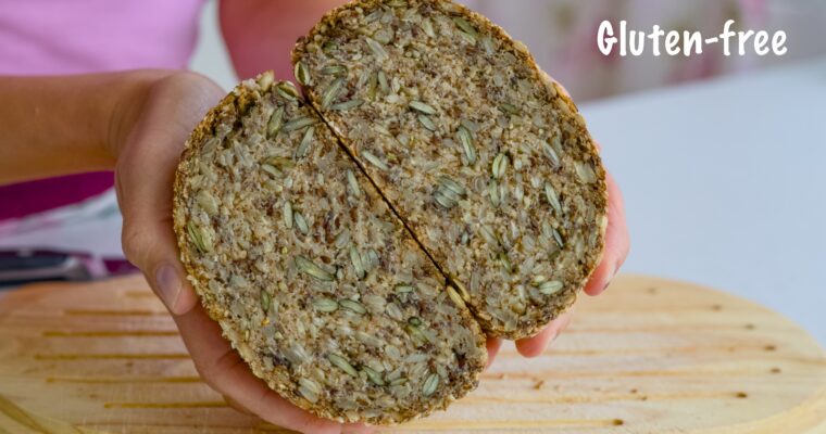 Zdrav hljeb bez glutena bogat proteinima – GLUTEN-FREE Zdrav hljeb bez glutena